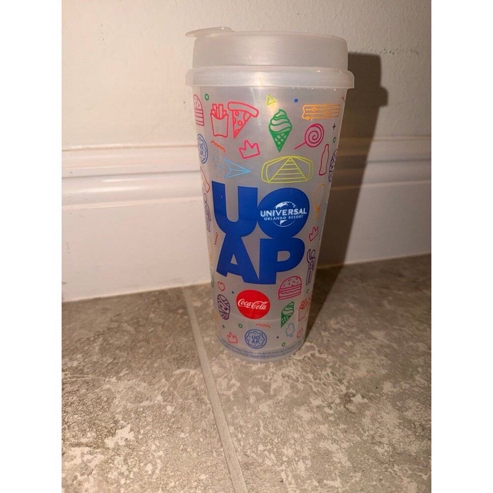 Universal studios Whirley Drink 24 oz cup Universal Volcano Island of Adventure